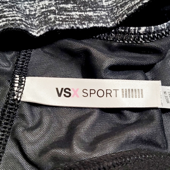 VSX Victoria's Secret Womens Medium Gray Athletic Workout Sports Bra - Picture 3 of 6